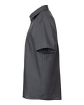 Red Kap SX20 Men's Mimix Short Sleeve Work Shirt - Charcoal - side