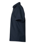 Red Kap SX20 Men's Mimix Short Sleeve Work Shirt - Navy - side