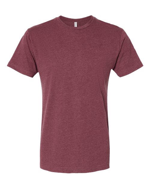 LAT 6901 Unisex Fine Jersey Tee - Vintage Burgundy - front