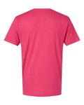 LAT 6901 Unisex Fine Jersey Tee - Vintage Hot Pink - back