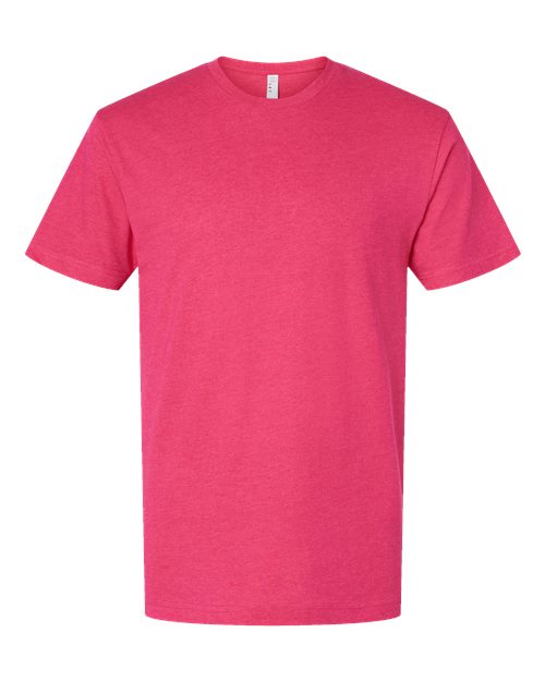 LAT 6901 Unisex Fine Jersey Tee - Vintage Hot Pink - front