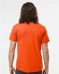 LAT 6901 Unisex Fine Jersey Tee - Vintage Orange - model back