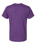 LAT 6901 Unisex Fine Jersey Tee - Vintage Purple - back