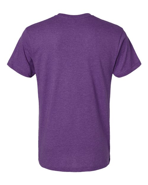 LAT 6901 Unisex Fine Jersey Tee - Vintage Purple - back