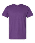 LAT 6901 Unisex Fine Jersey Tee - Vintage Purple - front