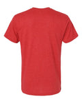 LAT 6901 Unisex Fine Jersey Tee - Vintage Red - back