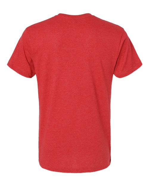 LAT 6901 Unisex Fine Jersey Tee - Vintage Red - back
