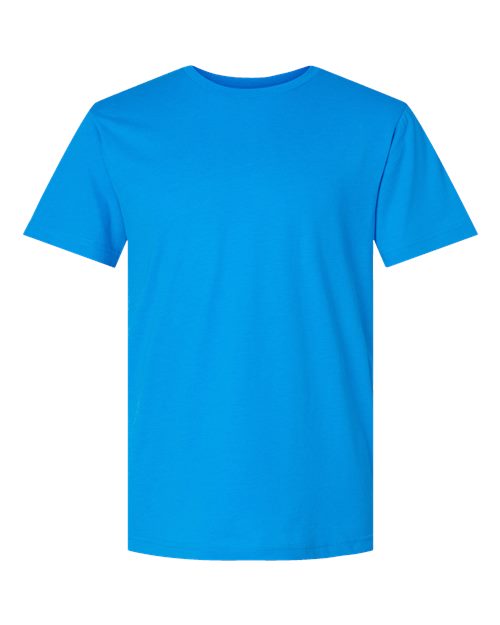 LAT 6901 Unisex Fine Jersey Tee - Vintage Turquoise - front
