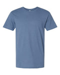 LAT 6901 Unisex Fine Jersey Tee - Vintage Indigo - front