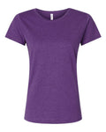 LAT 3516 Women's Fine Jersey Tee - Vintage Purple - front