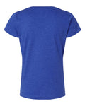 LAT 3516 Women's Fine Jersey Tee - Vintage Royal - back