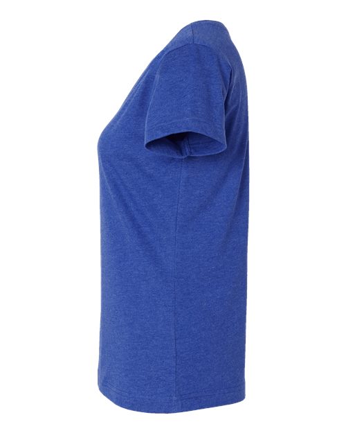 LAT 3516 Women's Fine Jersey Tee - Vintage Royal - side