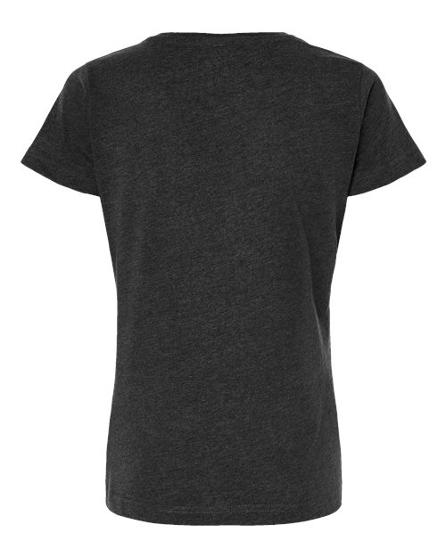 LAT 3516 Women's Fine Jersey Tee - Vintage Smoke - back