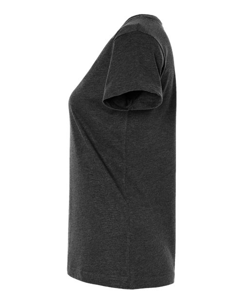 LAT 3516 Women's Fine Jersey Tee - Vintage Smoke - side
