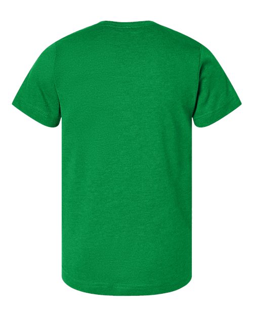 LAT 6101 Youth Fine Jersey Tee - Vintage Green - back