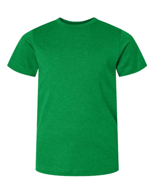 LAT 6101 Youth Fine Jersey Tee - Vintage Green - front