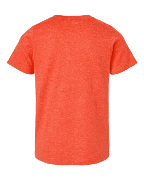LAT 6101 Youth Fine Jersey Tee - Vintage Orange - back