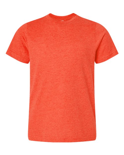LAT 6101 Youth Fine Jersey Tee - Vintage Orange - front
