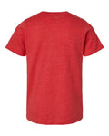 LAT 6101 Youth Fine Jersey Tee - Vintage Red - back