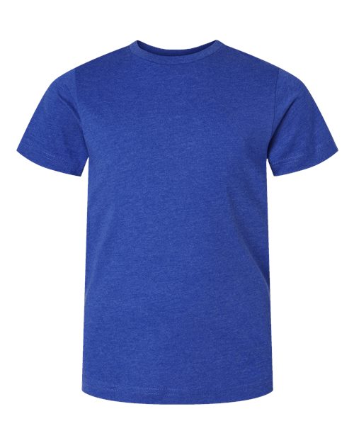 LAT 6101 Youth Fine Jersey Tee - Vintage Royal - front
