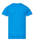 LAT 6101 Youth Fine Jersey Tee - Vintage Turquoise - back