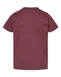 Rabbit Skins 3321 Toddler Fine Jersey Tee - Vintage Burgundy - back