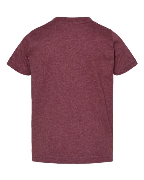 Rabbit Skins 3321 Toddler Fine Jersey Tee - Vintage Burgundy - back