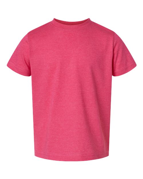 Rabbit Skins 3321 Toddler Fine Jersey Tee - Vintage Hot Pink - front