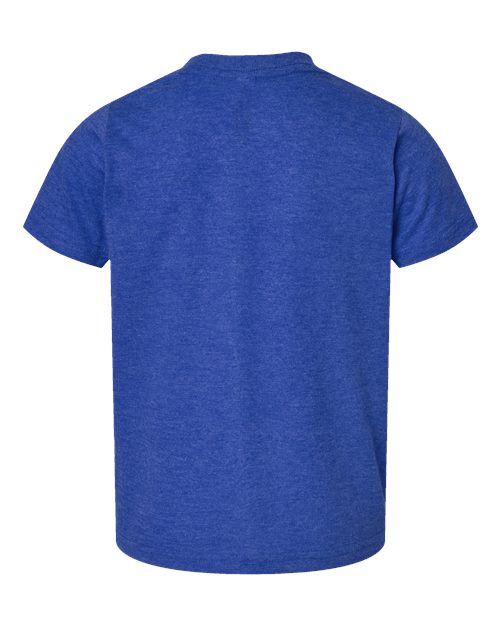 Rabbit Skins 3321 Toddler Fine Jersey Tee - Vintage Royal - back