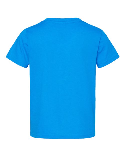 Rabbit Skins 3321 Toddler Fine Jersey Tee - Vintage Turquoise - back