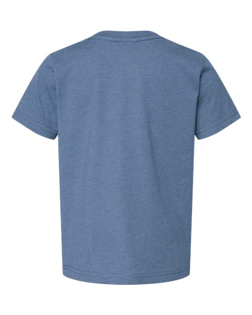 Rabbit Skins 3321 Toddler Fine Jersey Tee - Vintage Indigo - back