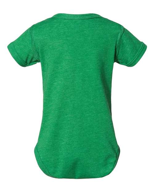 Rabbit Skins 4424 Infant Fine Jersey Bodysuit - Vintage Green - back
