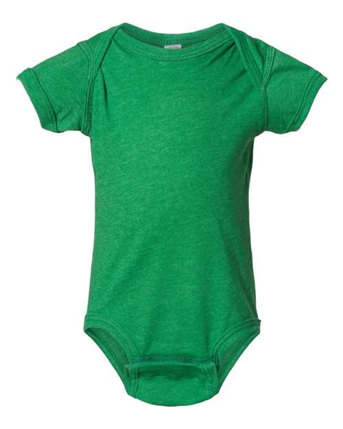 Rabbit Skins 4424 Infant Fine Jersey Bodysuit - Vintage Green - front