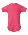 Rabbit Skins 4424 Infant Fine Jersey Bodysuit - Vintage Hot Pink - back