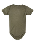 Rabbit Skins 4424 Infant Fine Jersey Bodysuit - Vintage Military Green - front