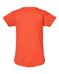 Rabbit Skins 4424 Infant Fine Jersey Bodysuit - Vintage Orange - back