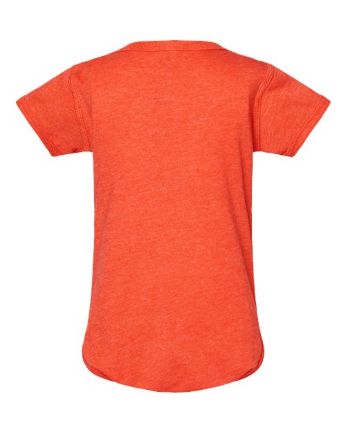 Rabbit Skins 4424 Infant Fine Jersey Bodysuit - Vintage Orange - back
