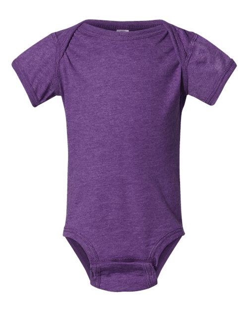 Rabbit Skins 4424 Infant Fine Jersey Bodysuit - Vintage Purple - front