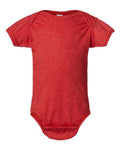 Rabbit Skins 4424 Infant Fine Jersey Bodysuit - Vintage Red - front
