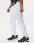 Alleson Athletic 605P Men's Baseball Pants - White - model side