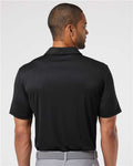 Adidas A324 Men's 3-Stripes Chest Polo - Black/ White - model back