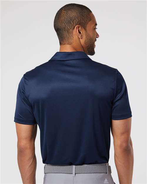 Adidas A324 Men's 3-Stripes Chest Polo - Collegiate Navy/ White - model back
