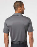 Adidas A324 Men's 3-Stripes Chest Polo - Grey Five/ Black - model back