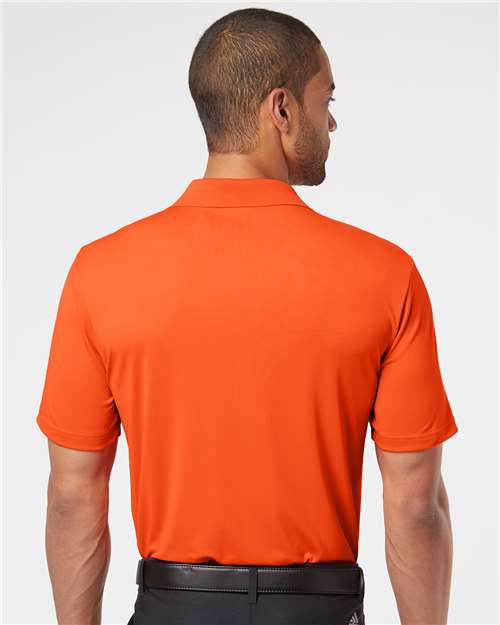 Adidas A230 Men's Performance Polo - Orange - model back