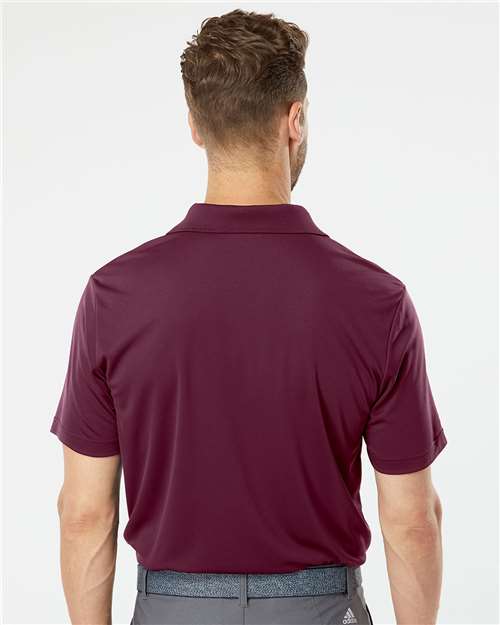 Adidas A230 Men's Performance Polo - Maroon - model back