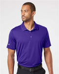 Adidas A230 Men's Performance Polo - Collegiate Purple - model front