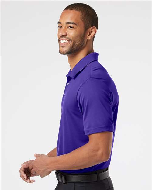 Adidas A230 Men's Performance Polo - Collegiate Purple - model side