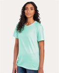Jerzees 560MR Premium Blend Ring-Spun T-Shirt - Mint To Be - model side