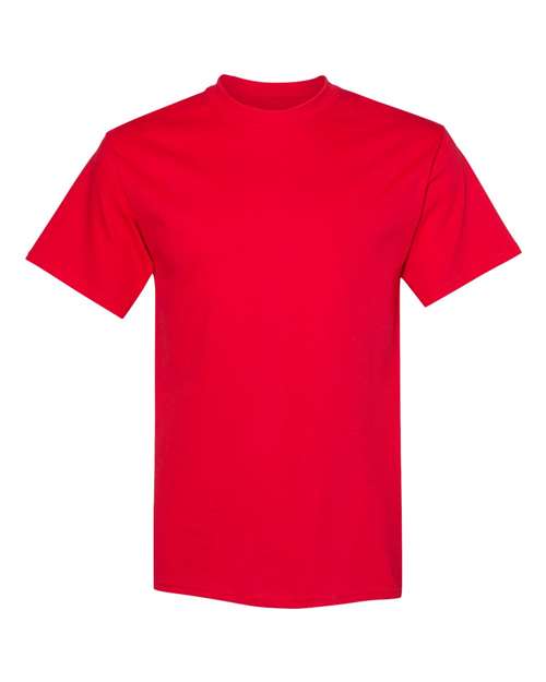 Hanes 5280 Essential-T T-Shirt - Athletic Red - flat front