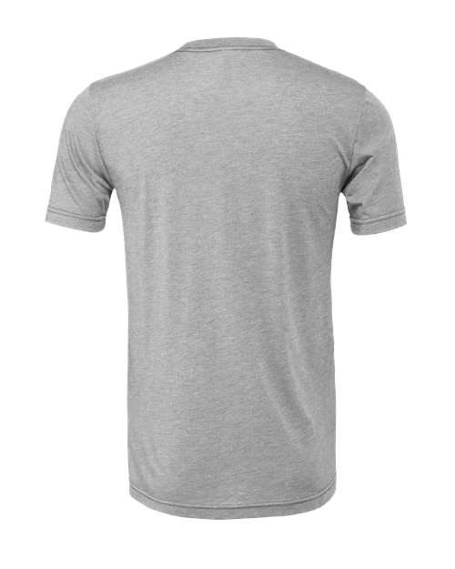 Bella+Canvas 3001CVC Unisex Heather CVC Short Sleeve Tee - Athletic Heather - back